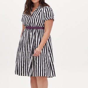 Torrid Beetlejuice Costume dress
